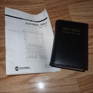 Vintage Electronic Bible. American Standard Version. Works!